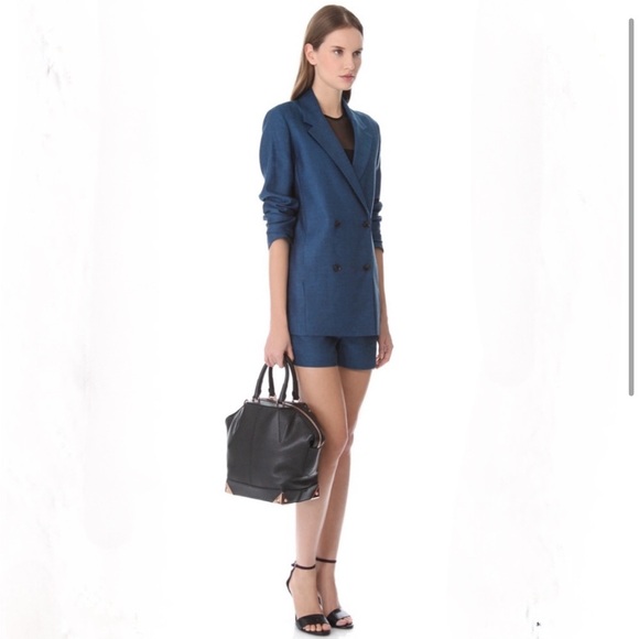 ALEXANDER WANG Pebbled Leather S Emile Bag - Black/Rose Gold - Like New! - Picture 3 of 15